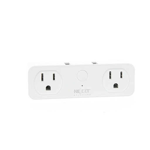 [CAS93] Enchufe Inteligente Nexxt Solutions NHP-D610 Supresor De Picos 2 Contactos 2x USB 200 Joules
