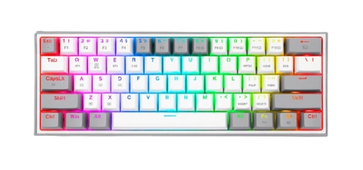 [ACC700525] Teclado Mecánico Gamer Redragon Fizz Pro K616 RGB Red Switch Inalámbrico RF  Bluetooth Ingles