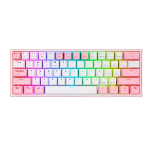 [KNM181214] Teclado Mecánico Gamer Redragon Fizz Pro K616 RGB Red Switch Inalámbrico RF Bluetooth Ingles