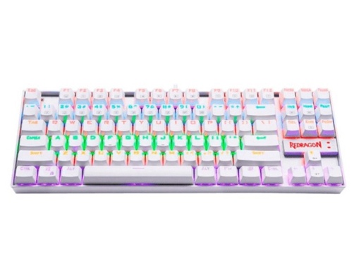 [ACC700532] Teclado Mecánico Gamer Redragon Kumara K552 Rainbow TKL RGB Switch Blue Alámbrico Español