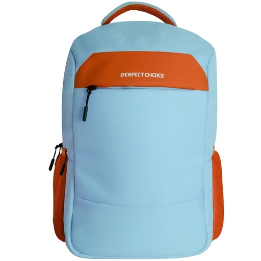[OFF525] Mochila Fearless para Laptop 15.6" Perfect Choice de Poliéster Azul/Naranja