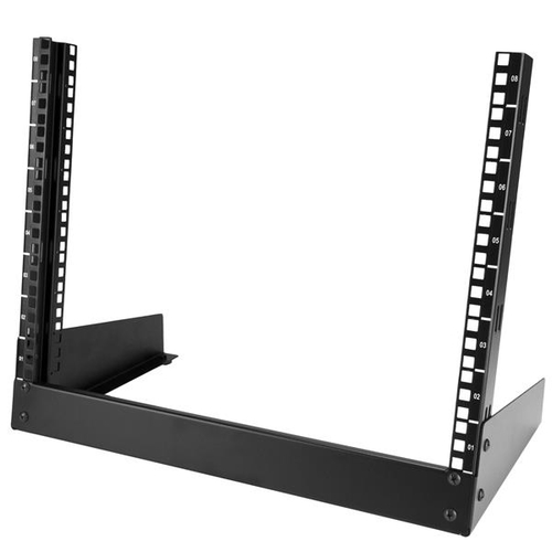[NET5669] Rack 8u 2 columnas de escritorio gabinete marco abiert.