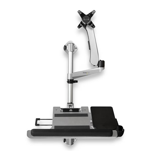 [ACC700568] Escritorio ergonomico de montaje en pared - brazo articulado para pantalla - estacion de trabajo de pie y sentado - startech.com