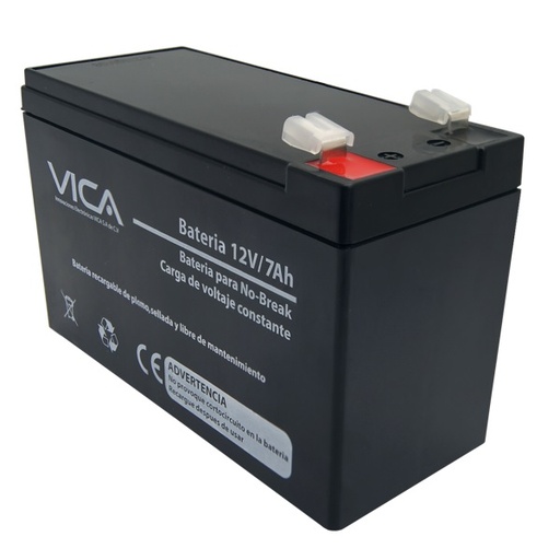 [POW52702] Batería De Reemplazo Vica Para No Break VICA 12V-7AH 12V 7Ah