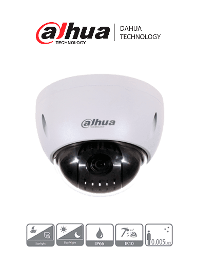 [SEC94150] Dahua sd42215-hc-la - camara ptz de 2 megapixeles/ 1080p/ 15x de zoom optico/ montaje en techo/ wdr real de 120 db/ starlight/ a