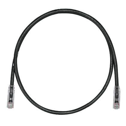[NET5777] Cable de parcheo tx6, utp cat6, 24 awg, cm/lszh, color negro, 3 ft.