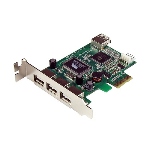 [ACC700625] Adaptador tarjeta pci express perfil bajo 4 puertos usb 2.0 .