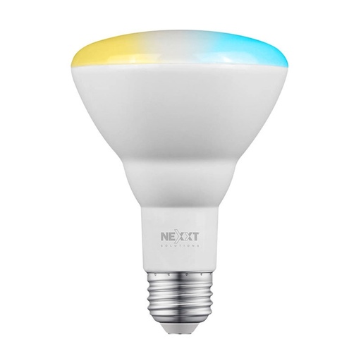[ACC700630] Foco Regulable LED Inteligente Nexxt Solutions NHB-W210 WiFi Luz Fría/Cálida Base E26/E27 10W 1000 Lúmenes Ahorro de 88% vs Foco Tradicional 80W