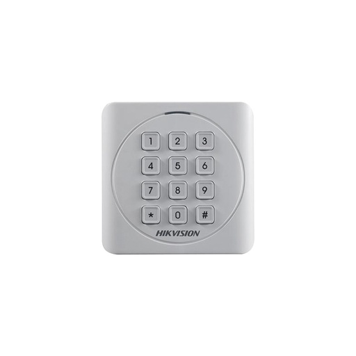 [SEC94338] Lector de tarjetas prox em y contraseñas / exterior ip65 / wiegand / compatible con cualquier panel / pequeño y estetico