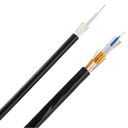 [WIR4144] Cable de fibra óptica de 12 hilos, monomodo os2, interior/exterior, loose tube 250um, no conductiva (dieléctrica), ofnr (riser),