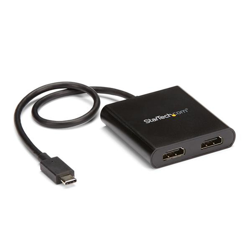 [WIR4163] Divisor splitter mst usb-c a hdmi de 2 puertos usb tipo c