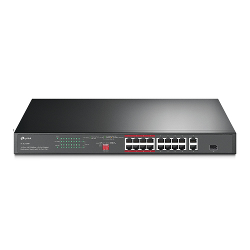 [NET5926] Switch poe tp-link tl-sl1218p - negro