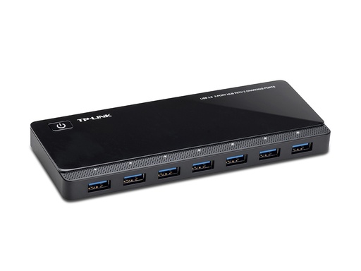 [NET6002] Hub tp-link uh720, 7 puertos usb 3.0 + 2 puertos usb 2.4a para carga