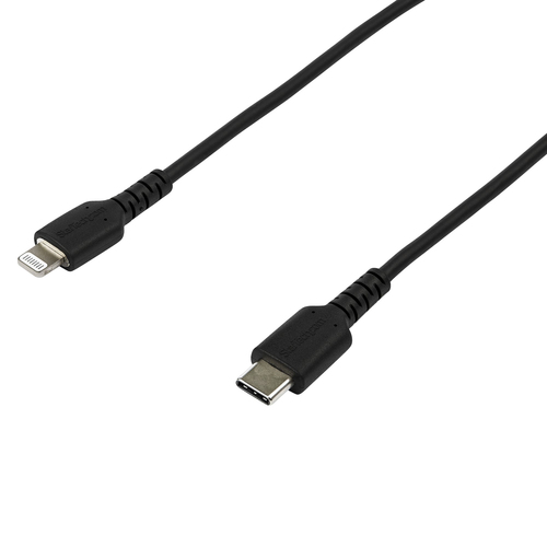 [WIR4257] Cable usb-c a lightning de 2m color negro - certificado mfi