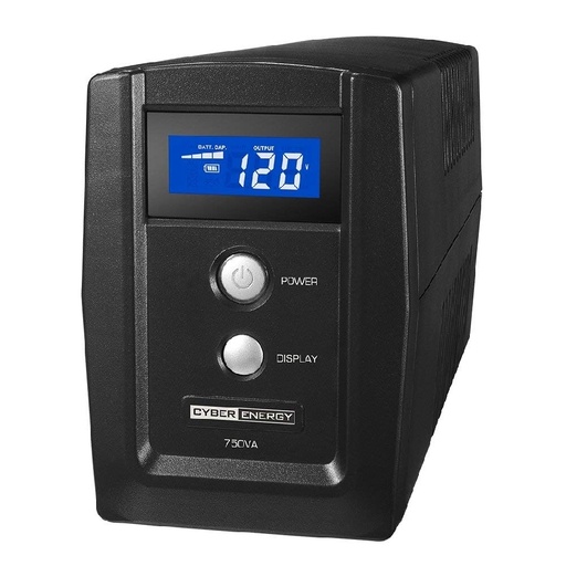 [POW69750-ALX] NO BREAK CYBERPOWER (OM750ATLCD) 750VA / 420W, INTERACTIVO, TORRE, 6 × NEMA 5-15R, 3 RESPALDO Y 3 SUPRESIÓN