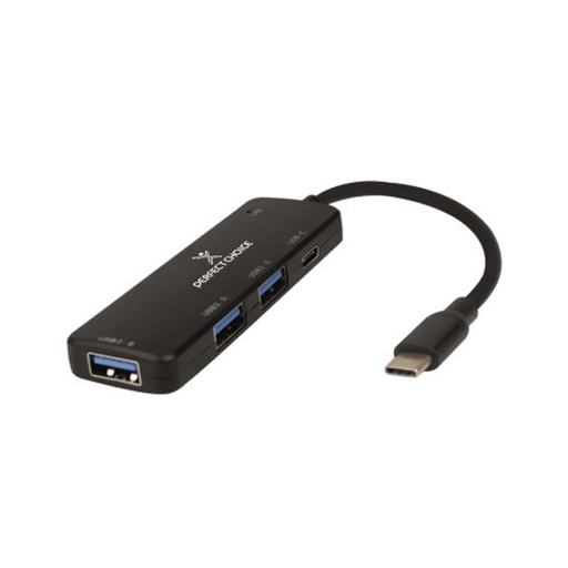 [ACC700989] Hub USB Perfect Choice USB-C Macho - 1x USB-C Hembra 3x USB-A Hembra 5 Gbit/s