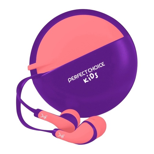 [ACC701001] Audífonos In-ear Perfect Choice Bubble Gum Alámbrico 1.2 Metros 3.5mm