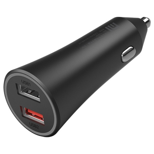 [ACC701220] Cargador de coche xiaomi carga rápida 37w doble puerto color negro