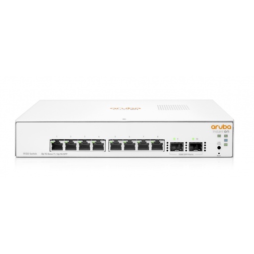 [NET6205] Switch hpe aruba instant on 1930 8g 2sfp administrable capa 2 smart managed