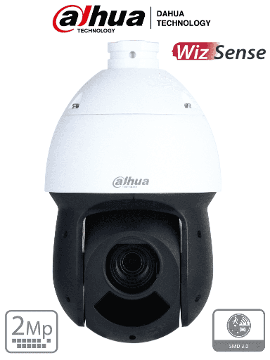 [SEC95940] Dahua dh-sd49225db-hny - camara ip ptz de 2 megapixeles/ wizsense/ 25x de zoom optico/ ir de 100 metros/ h.265/ wdr real de 120 