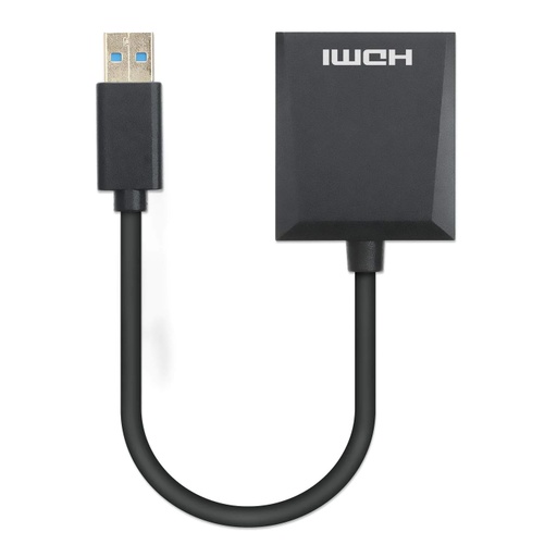 [ACC701722] Adaptador USB A 3.0 Manhattan 153690 USB A Macho - HDMI Hembra 1080p