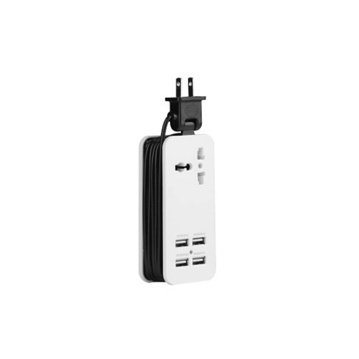 [ACC701749] Barra Multicontactos Naceb NA-0705 4x USB 1500W