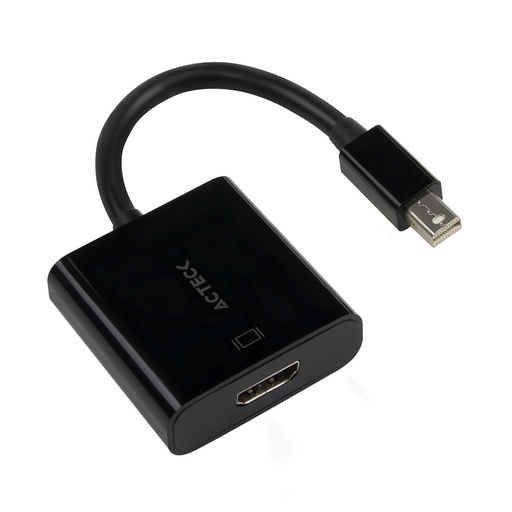 [WIR4696] Adaptador Acteck AC-934770 Mini DisplayPort - HDMI Shift Plus AH430