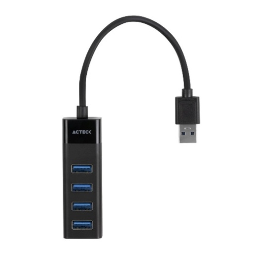 [NET6516] Adaptador USB A 3.0 Acteck AC-934664 USB A Macho - 4x USB A Hembra