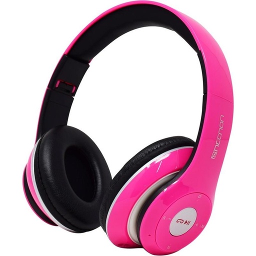 [ACC701803] Audífonos Con Micrófono Necnon NBH-01R Bluetooth Alámbrico Inalámbrico 3.5mm
