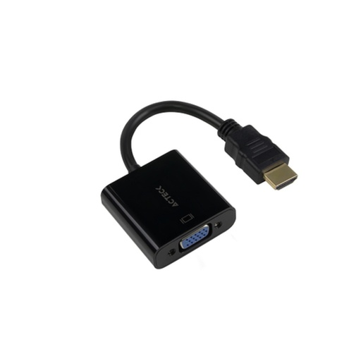 [ACC701819] Adaptador De Video HDMI Acteck Shift Plus AV400 HDMI Macho - VGA Hembra