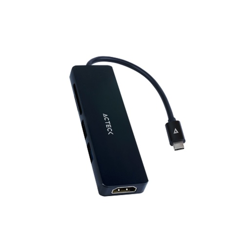 [ACC701820] Hub USB-C Acteck AC-934633 USB C - HDMI Lector SD USB-A 3.1 USB 2.0